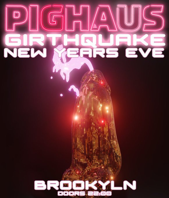 2 pic. Who’s ready for @pighausparty tomorrow?  You’ll find me ass up like a good cumdump ready to take