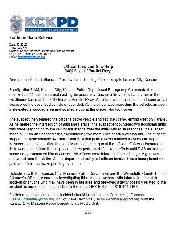 Kansas City Missouri Police Department Non emergency Phone Number SevenNineEightOneFourFiveSix