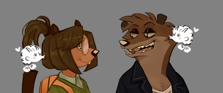 raebot09's tweet photo. is been a while sense i draw those two, i love render clothes ahhhhhhh #RegularShow #Rigleen https://t.co/0mxNYvtE0U