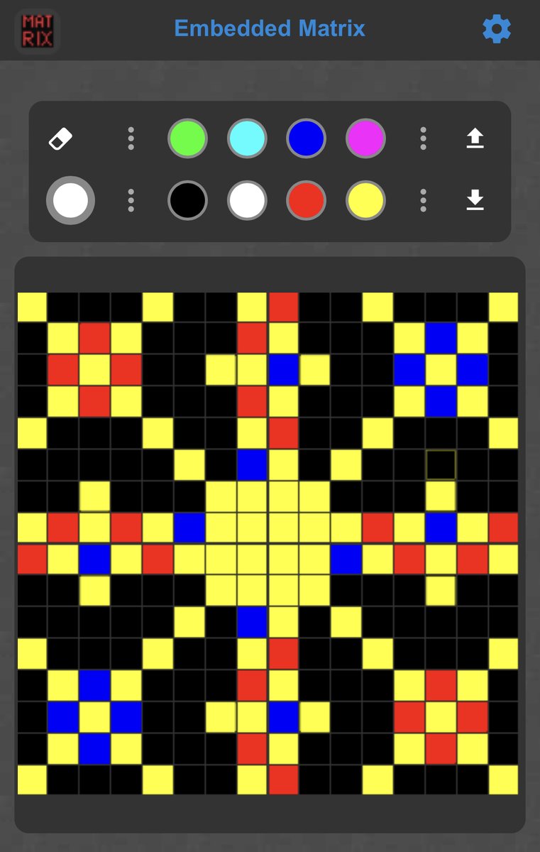schreinerman's tweet image. Just launched the ESP LED Matrix Editor, running directly on #ESP8266 or #ESP32. For example by use of #D1Mini or @M5Stack #ATOMLite and 16x16 LED Matrix from az-delivery.de

github.com/schreinerman/e…