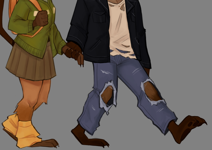 raebot09's tweet photo. is been a while sense i draw those two, i love render clothes ahhhhhhh #RegularShow #Rigleen https://t.co/0mxNYvtE0U