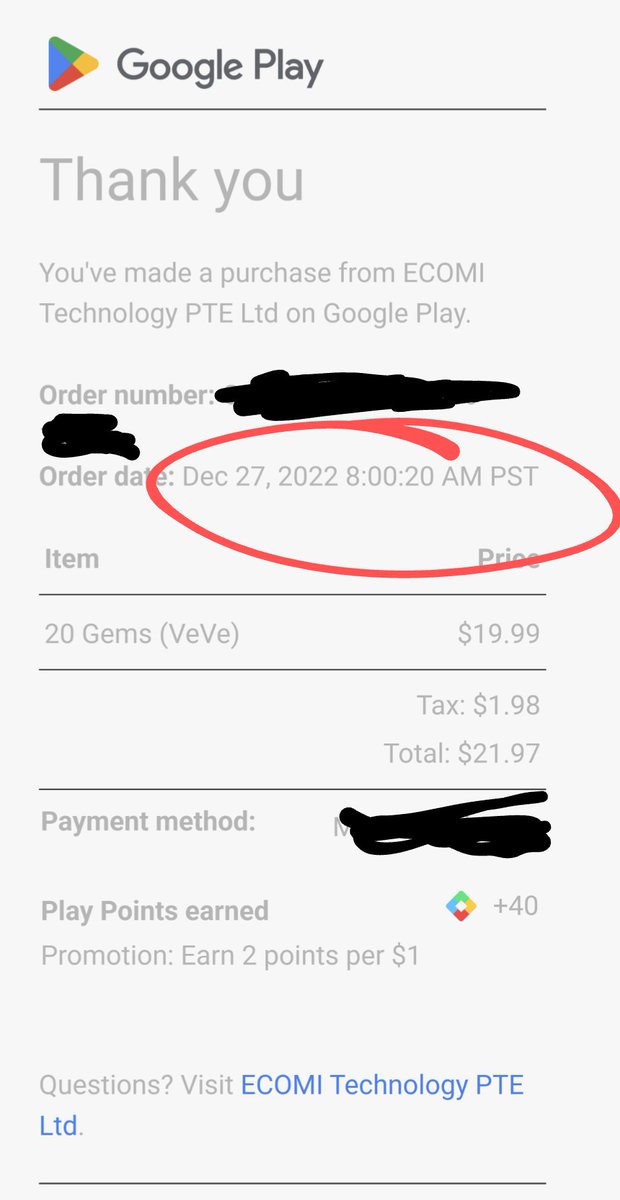 VanTran71's tweet photo. @veve_official After I was charged, the confirm purchase button gave me the spinning wheel of death. I did get the refund back but I am still very salty about not being able to complete the transaction. Users should not experience this problem still. Your loyal user. https://t.co/OO7Ge2xKK9