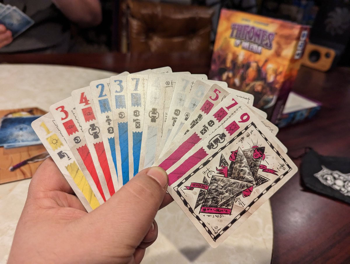 TabletopBellhop's tweet photo. Game two of Not #SeanCon is Thrones Of Valeria from @_dailymagic_ https://t.co/0Lp4NO3rVr