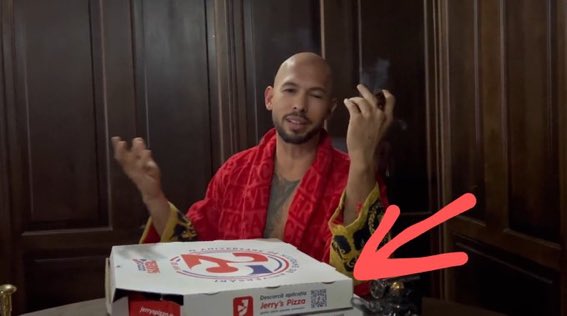 DannyBoionyt's tweet photo. L+ratio Andrew rate got arrested  because of a pizza box hahahah https://t.co/wm2UVOG7d8