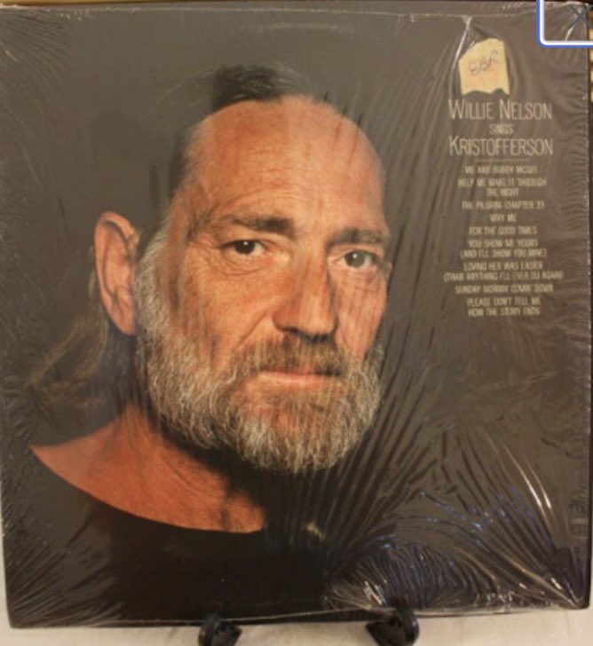 emmasattic98's tweet image. Vintage Willie Nelson Sings Kristofferson, Vinyl LP 1979 by EmmasAtticTreasures etsy.me/3Ccs9ga via @Etsy #RecordAlbum #Vinyl #Used #WillieNelsonSingsKristofferson