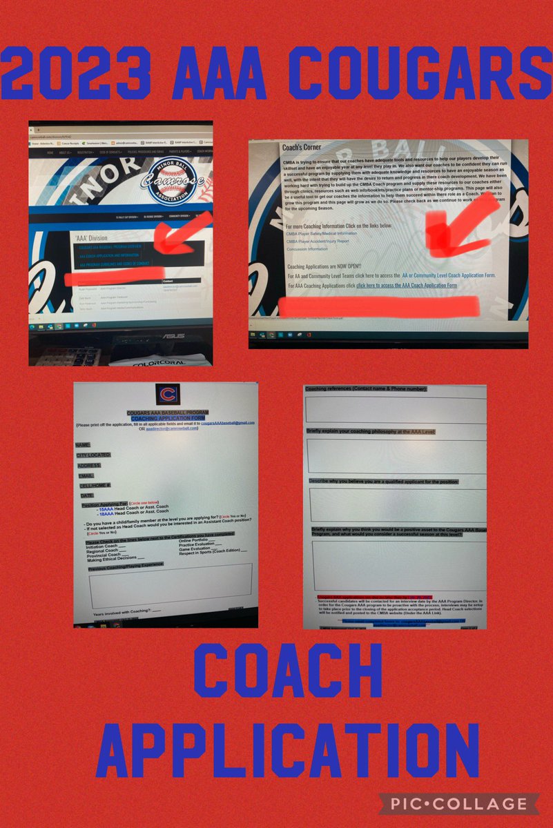 AAACougarsPOPPI's tweet photo. We’re now accepting AAA Coach Applications for the 2023 season! If you’re interested, passionate and knowledgeable about the game go to https://t.co/XAXPzbIKYU, click on AAA Division to apply. Send applications to aaadirector@camroseball.com or cougarsAAAbaseball@gmail.com. ⬇️ https://t.co/fMi6oMmVPV