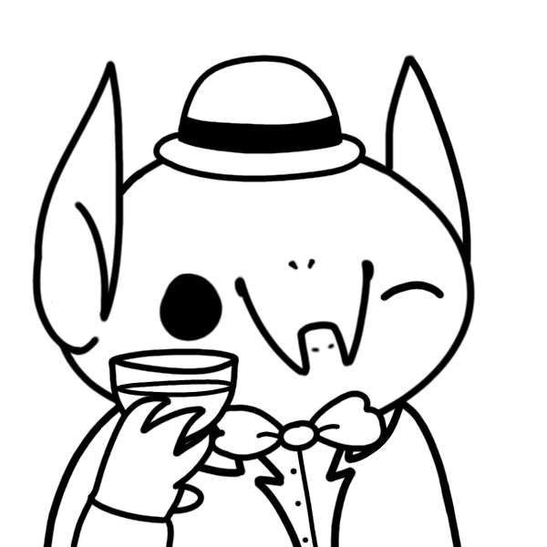 I'm no artist, but I just had to give something in return to my bud <a href="/SquishyGhoolSFW/">SquishyGhool</a> for the amazing Christmas gift he got me, so here's his character Ghoulie looking dapper, ready to ring in the new year!
Hope you have a great year ahead of you man!