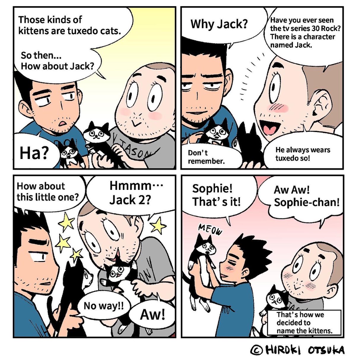 HIROKI_OTSUKA's tweet photo. Jack and Sophie 
.
.
.
.
.
#samesexmarriage #gaycouples #gaymanga #gaycomics #manga #comics #anime #lgbtq #マンガ #ゲイカップル #mangablog https://t.co/wnJwvBb6cZ