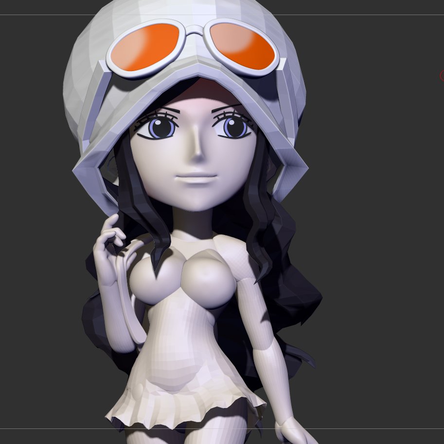 ClayMokey's tweet photo. WIP Update: Nico Robin
WCF Scale/Fan Art:
#fanart #wip #WCF #onepiece #killlakill #mobpsycho100  #dragonball #fairytail #demonslayer #narutoshippuden  #tokyorevengers #drstone #MHA #onepunchman #attackontitan #blackclover #hunterxhunter #drawing #art #3d #anime #claymokey https://t.co/AhXDAfrDjk