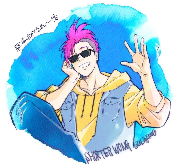 今年のBANANAFISHラフガキ① 