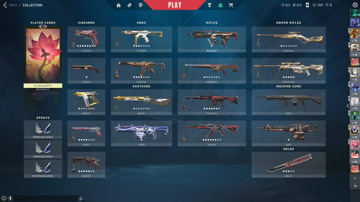 AcxFN's tweet image. of course the bulldog i need for my red/gold theme comes when i dont have enough vp 😭