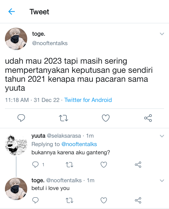 dustclavier's tweet photo. menjelang 2023 di semesta medioker. https://t.co/DRWsHCFIek