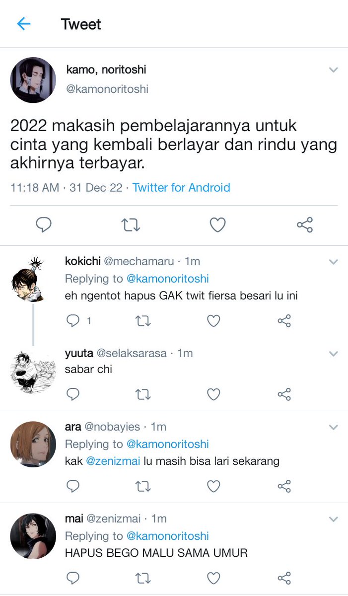 dustclavier's tweet photo. menjelang 2023 di semesta medioker. https://t.co/DRWsHCFIek