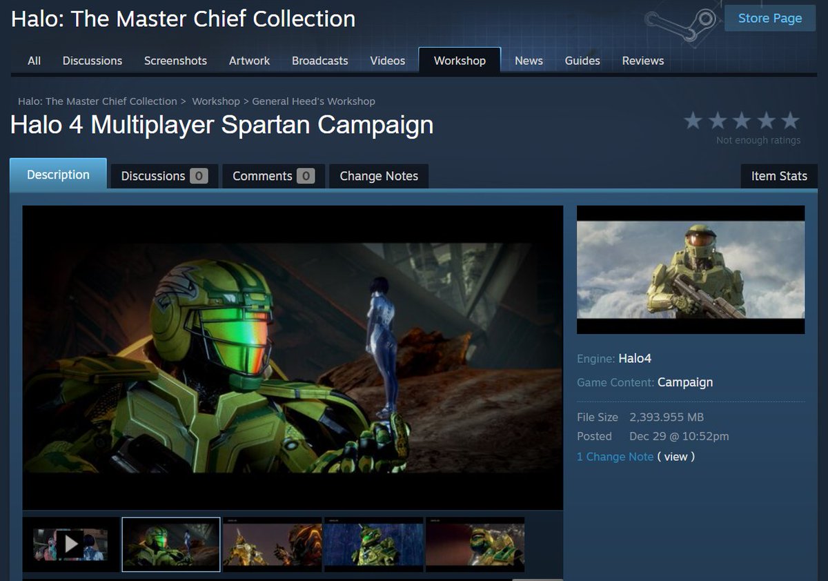 Generalkidd's tweet image. Andddd last but not least, the Halo 4 Multiplayer Spartan In Campaign mod is now up on Steam Workshop! Enjoy and have a happy New Year! 

steamcommunity.com/sharedfiles/fi…