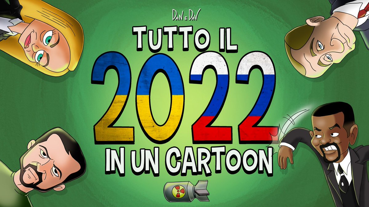 Dan_e_Dav's tweet photo. 🇮🇹Tutto il 2022 in Un Cartoon🇮🇹 
Guardalo cliccando qui 👉 https://t.co/MjWf1aDIHL👈 

#Tuttoil2022inUnCartoon #DaneDav #Riassunto2022 #2022recap https://t.co/ugHoFYx9Bu
