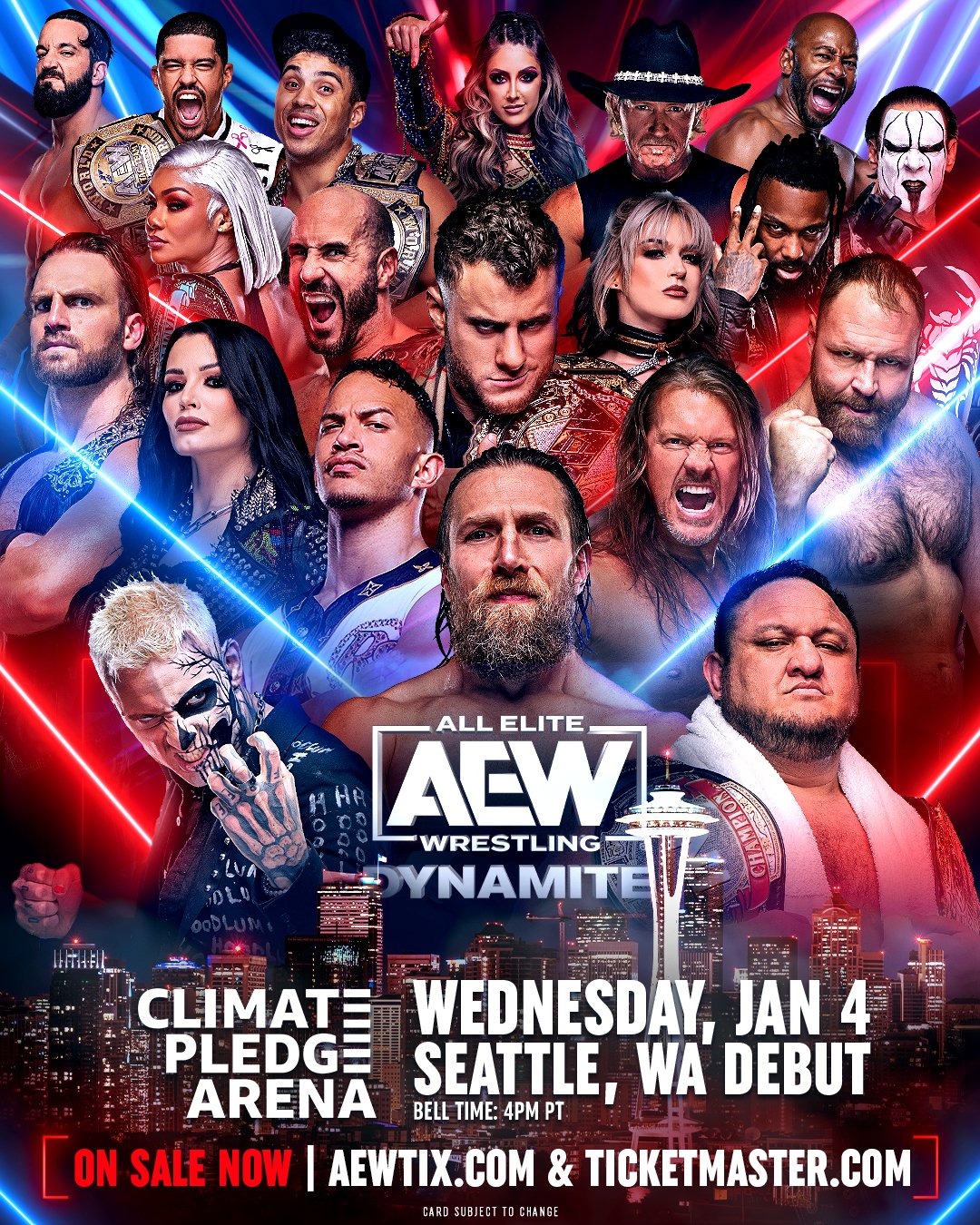 All Elite Wrestling on Twitter "AEW kicks off 2023 with its long