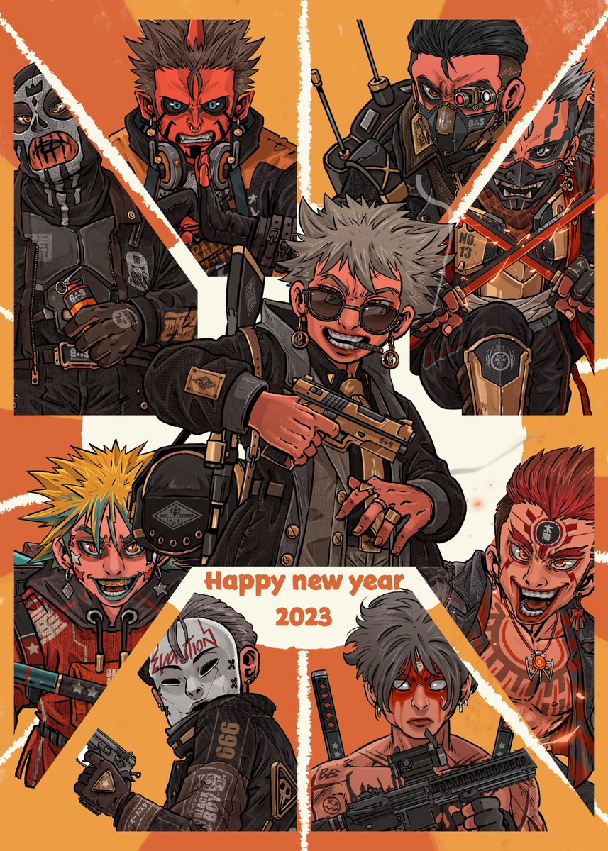 Happy new Year 2023 G★S FAM🎉🎉🎉<a href="/gangsterallstar/">GANGSTER ALL ★ STAR ギャングオールスター</a> #GASWAY