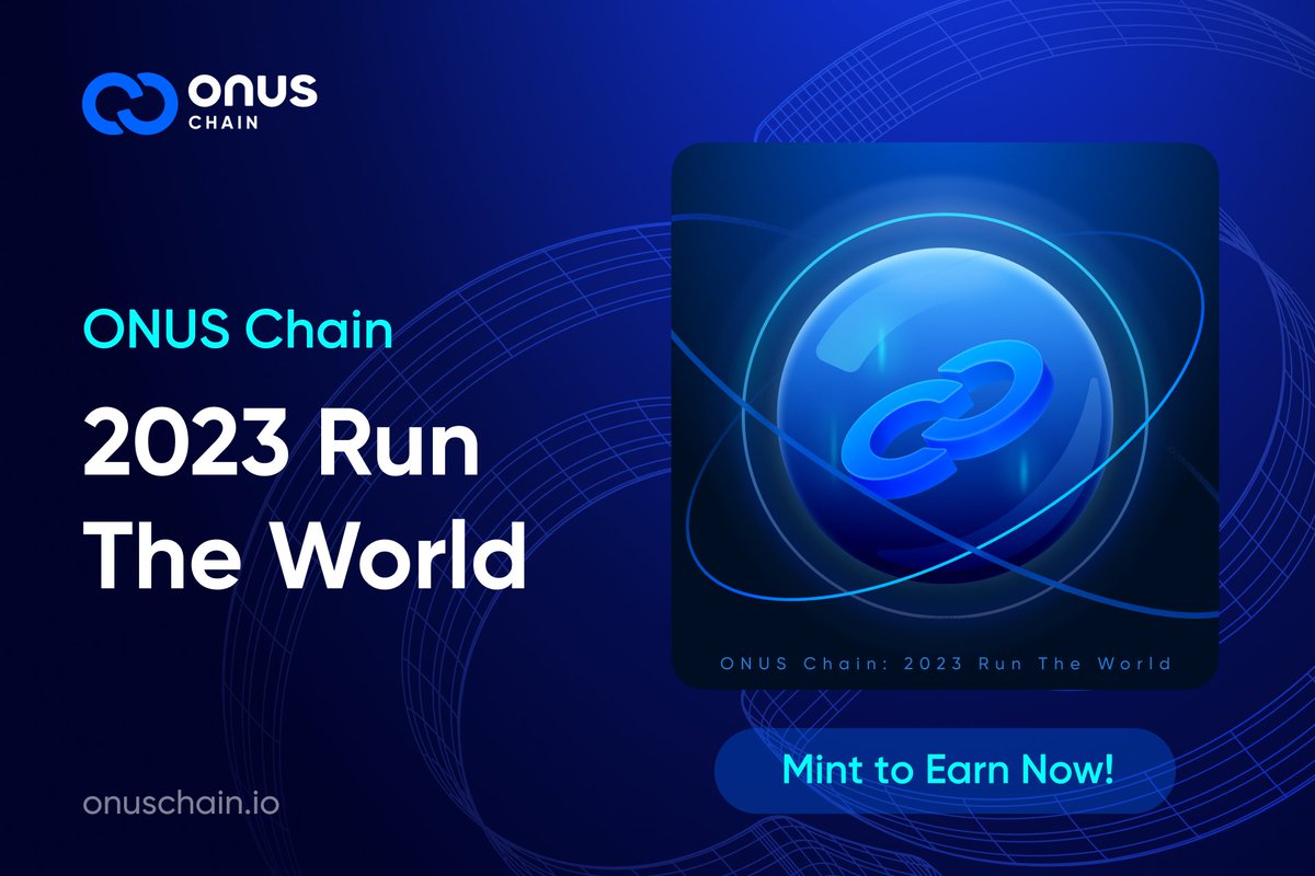 ONUS Chain 2023 Airdrop Campaign

✨ #Giveaway 2023 #FreeMint slots of Alphabet NFT!

✅ How to join?
1. #Like and #retweet this post
2. Join our #Airdrop on @Quest3_xyz:
app.quest3.xyz/onus

⏰ Dec 31st - Jan 6th

🚀 New Year 2023 is coming! Claim your <a href="/Alphabet_9999/">Alphabet NFT</a> #NFT!