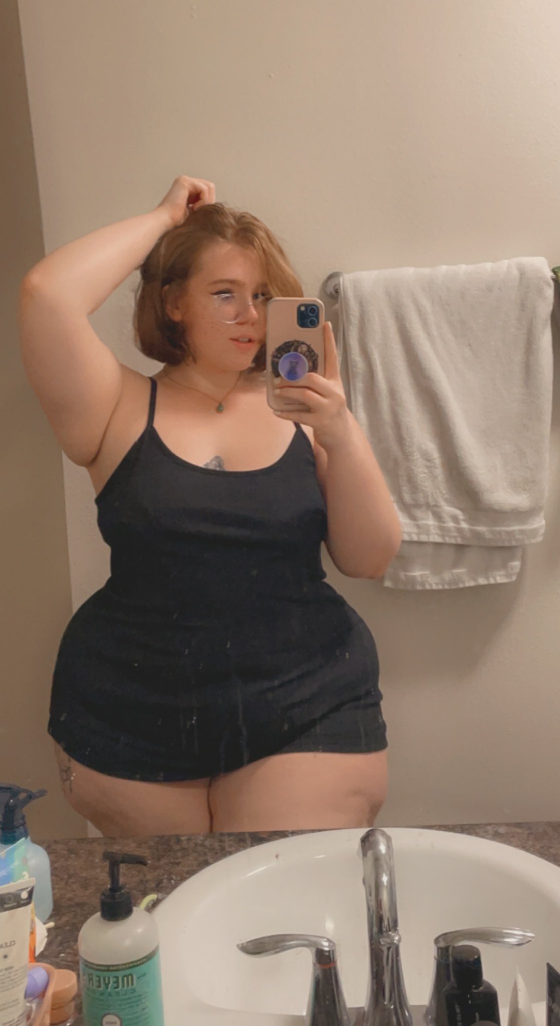 Laney Blue | Famously Thicc on Twitter: "You come home to me in just this… what you doing🤔 https