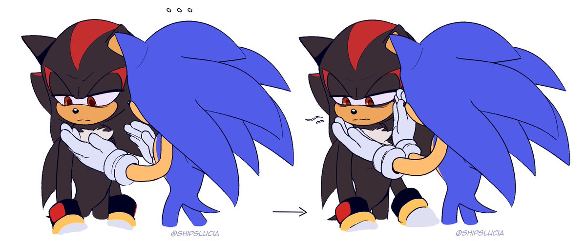 Lucía Ship Art!🇦🇷 on X: Headcannon: Sonic likes tough guys