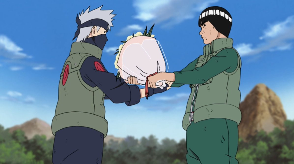 sweeettest's tweet photo. like i'm not trying to be a hater or start a fight because i also exaggerate gai's bobbies because i'm gay but kkg literally have the same exact body type in canon because kishi can only do like 3 body types for adult men https://t.co/yODk15eiDK