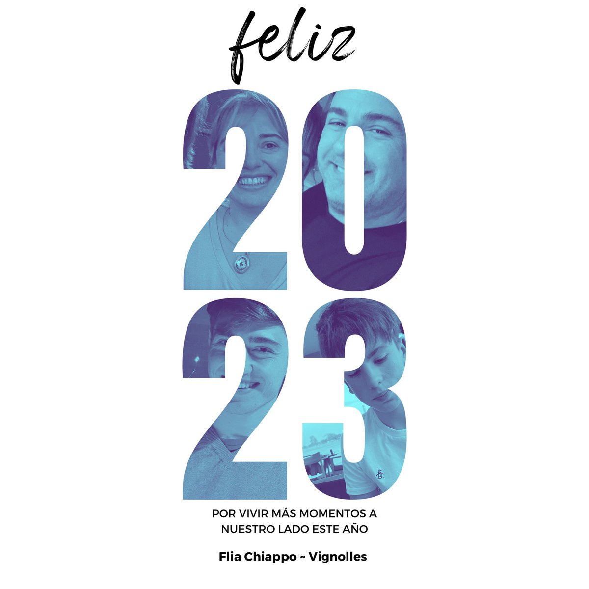 fdchiappo's tweet photo. "No importa lo duro que sea el pasado, siempre se puede empezar de nuevo". 
Feliz 2023!!!!! https://t.co/WaI5tgbAhd