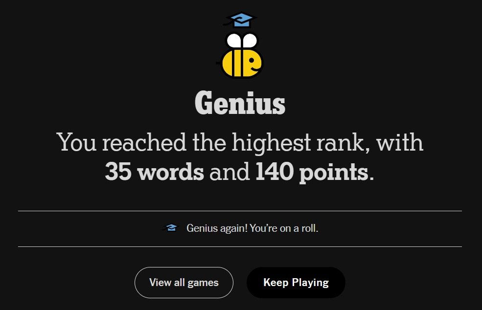 Ragarath98's tweet photo. Day 349, 350 and 351: Wednesday's, Thursday's and Friday's bees
#spellingbee #Nytspellingbee  #nytsb #hivemind https://t.co/9rXD0ykPn6