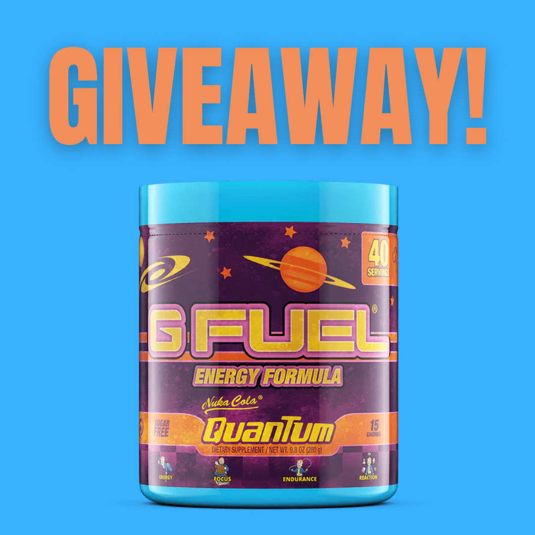 GFuelEnergy's tweet image. 🧡 𝗟𝗜𝗞𝗘 + 𝗥𝗧 + 𝗙𝗢𝗟𝗟𝗢𝗪 𝗨𝗦 to win a #Fallout x #GFUEL "NUKA COLA QUANTUM" TUB! Picking 2 winners tomorrow to celebrate our END OF YEAR BOGO SALE!!!

🛍️ 𝗚𝗘𝗧 𝗬𝗢𝗨𝗥𝗦: GFUEL.ly/eoy-bogo-2022-…