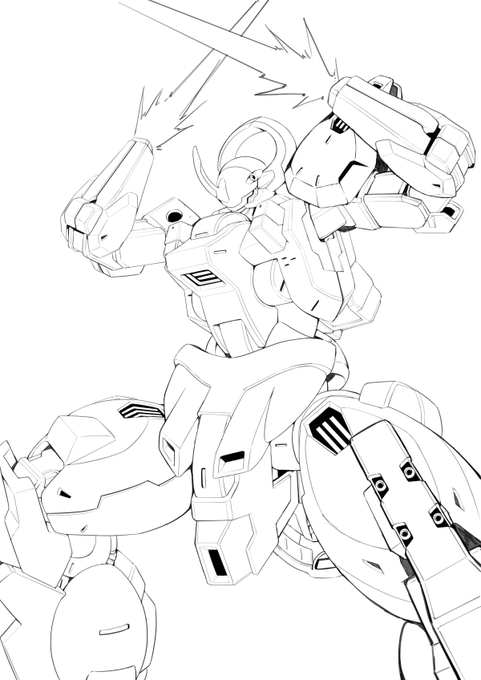 下書きダリルバルデ 