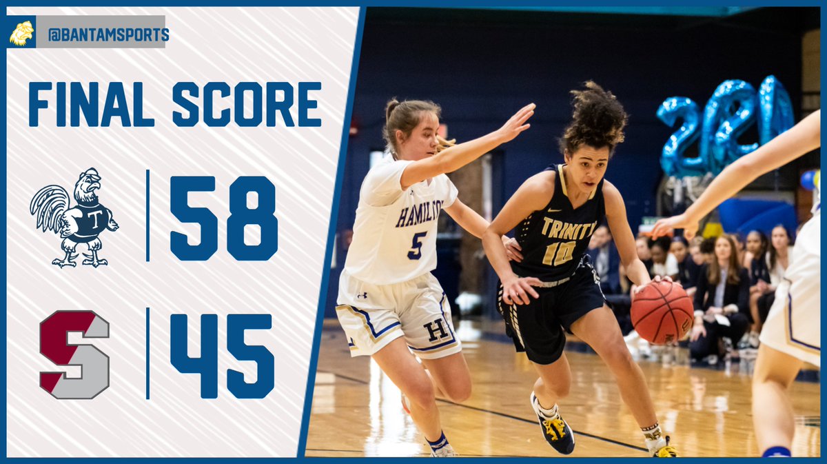 BantamSports's tweet photo. Trinity Women's Basketball Knocks Off #13 Springfield In Naismith Classic Opener https://t.co/bxbewrTdB9
