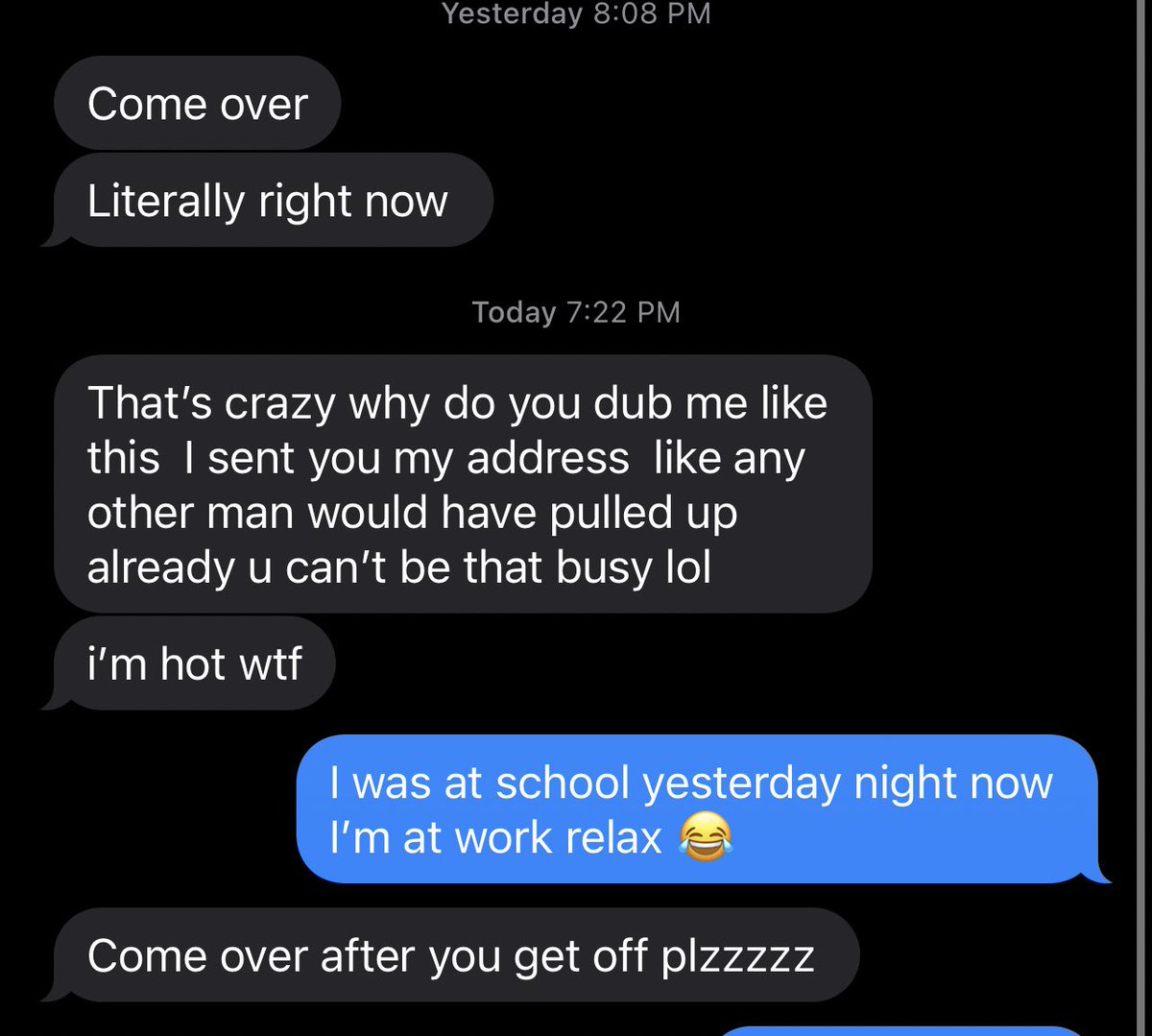 This is where I start running