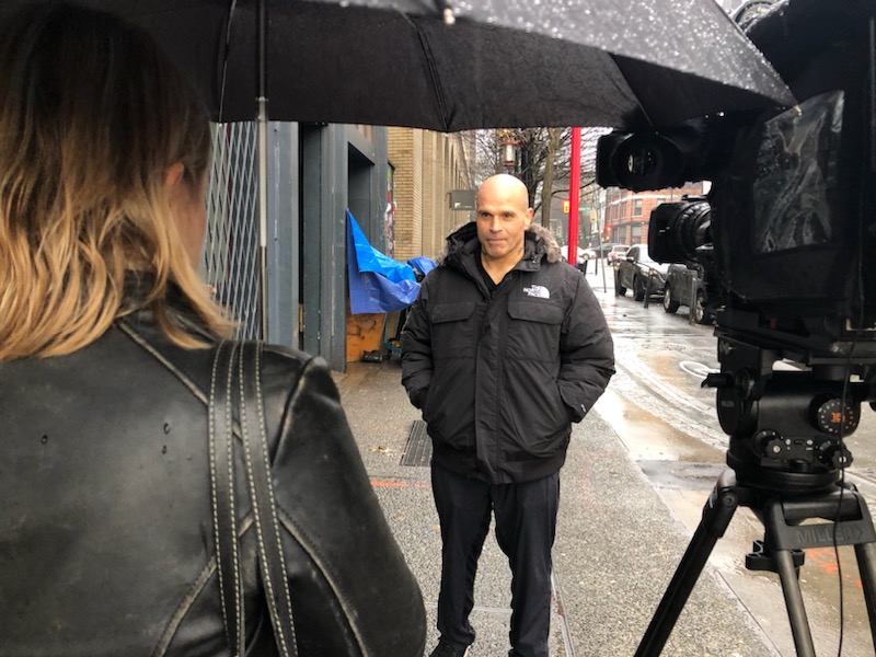 guyfelicella's tweet photo. Lots of talk about involuntary treatment for people who struggle with drug addiction. Treatment is hard , it's even harder when you're broke. Today I spoke with @KRobNews1 about another alternative, incentivised (paying some people) treatment. The story airs tonight 6pm @GlobalBC https://t.co/VYYxBeAAwQ