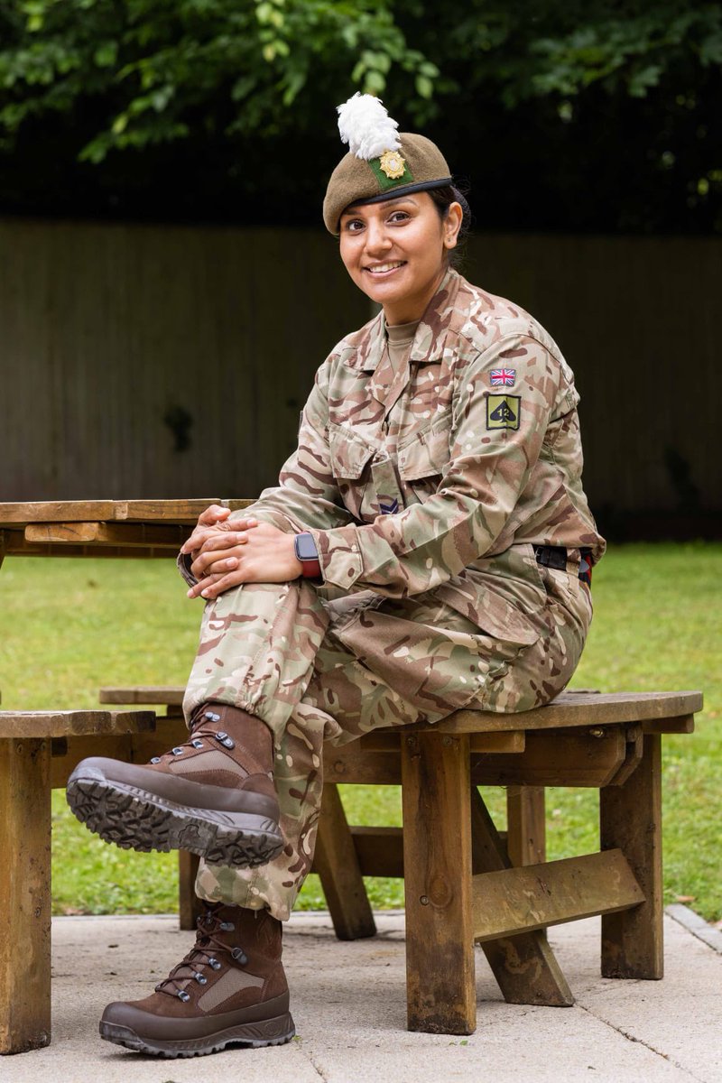 Pardeep Kaur MBE British Army Chef tweet media