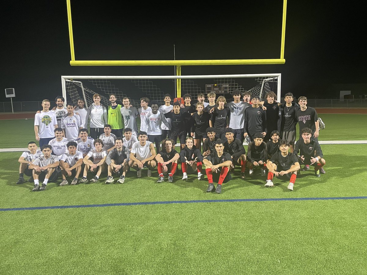 πππππ‘ ππ¨ππππ« (@heathboyssoccer) on Twitter photo Great to see so many smiling Heath Soccer Alumni tonight. Letβs just say they were glad the scoreboard wasnβt operational.
Hawks are in action to begin the regular season Monday at 2:30 at Wilkerson-Sanders Vs <a href="/AHS_B_Soccer/">Allen Mens Soccer</a>
#WinTheDay Great to see so many smiling Heath Soccer Alumni tonight. Letβs just say they were glad the scoreboard wasnβt operational.
Hawks are in action to begin the regular season Monday at 2:30 at Wilkerson-Sanders Vs <a href="/AHS_B_Soccer/">Allen Mens Soccer</a>
#WinTheDay