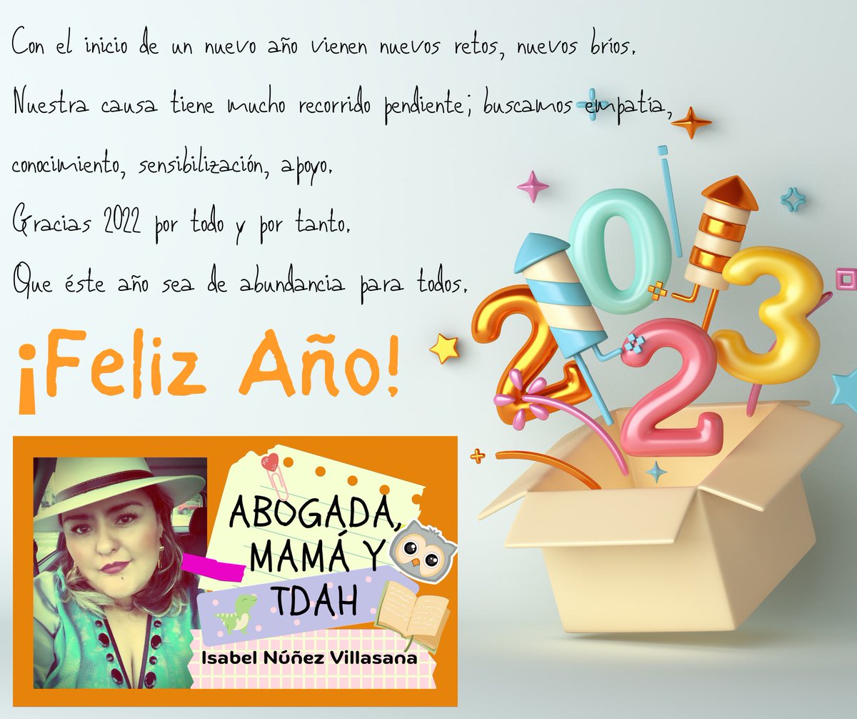 #TDAH #neurodiversidad #feliz2023