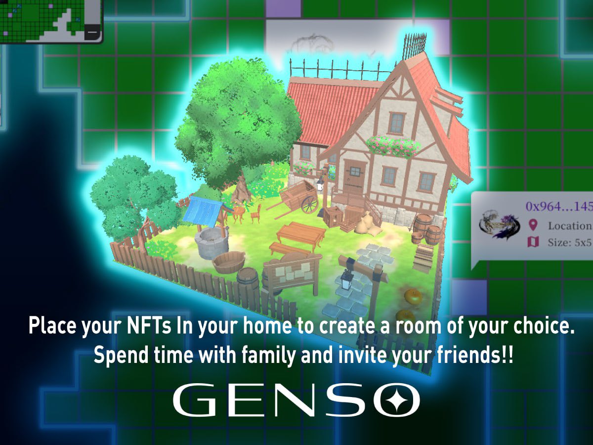 元素騎士(<a href="/genso_meta/">GENSO Meta</a>)が1月14日LANDセールを実施 🌍

なんでも好きな物を建設できる🔥
✏️建てた家にNFTを飾ったり、家族や友達を招待🏡
✏️スポーツ観戦できるスタジアム⚽️

優先的に場所を選べるホワイトリストを３つ #Giveaway 

条件:
✅❤️ &amp; RT
✅Follow <a href="/genso_meta/">GENSO Meta</a> @apollonweb3
⏰24H