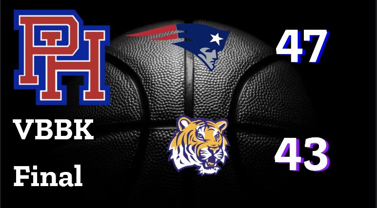 PHPatriotsHS's tweet photo. A great defensive stop and then a made free throw by Aiden Behrman caps off another Patriot victory!! #PHStrong https://t.co/I7y6TpUs9m