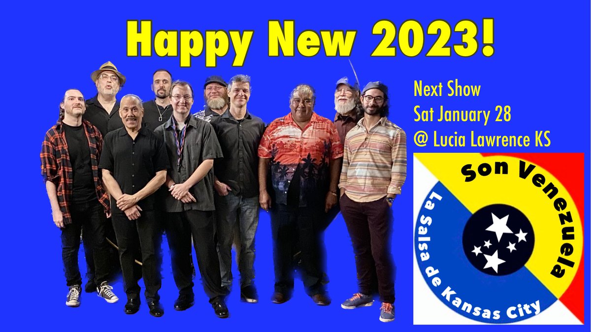 Happy new year to all Live Music fans  @midwestshows   @ksmhof  @MANAdeTopeka  @EvergyPlaza @LuciaLawrenceKS  @downtwnlawrence  @The_Jazzhaus  @replaylounge  @theshipkc  @TheRecordBar @TheBlueRoomKC @TheZooBarRocks @KCCrossroads @VooDooLoungeKC @ArtsKC & thanks for your support