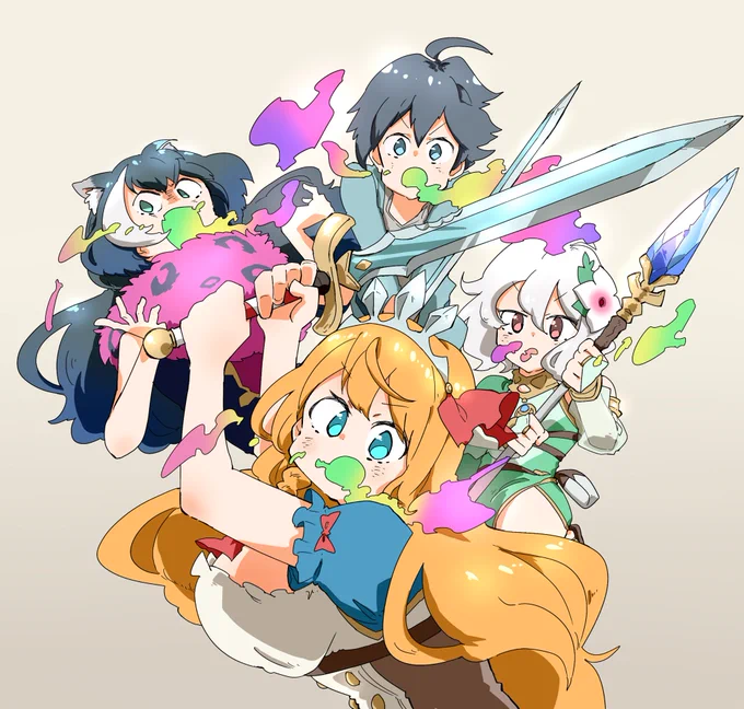 プリコネも全然描いてないんよな…今年これくらいか 