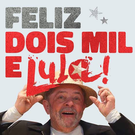 evandrodds's tweet image. Muito muito feliz dois mil e lula