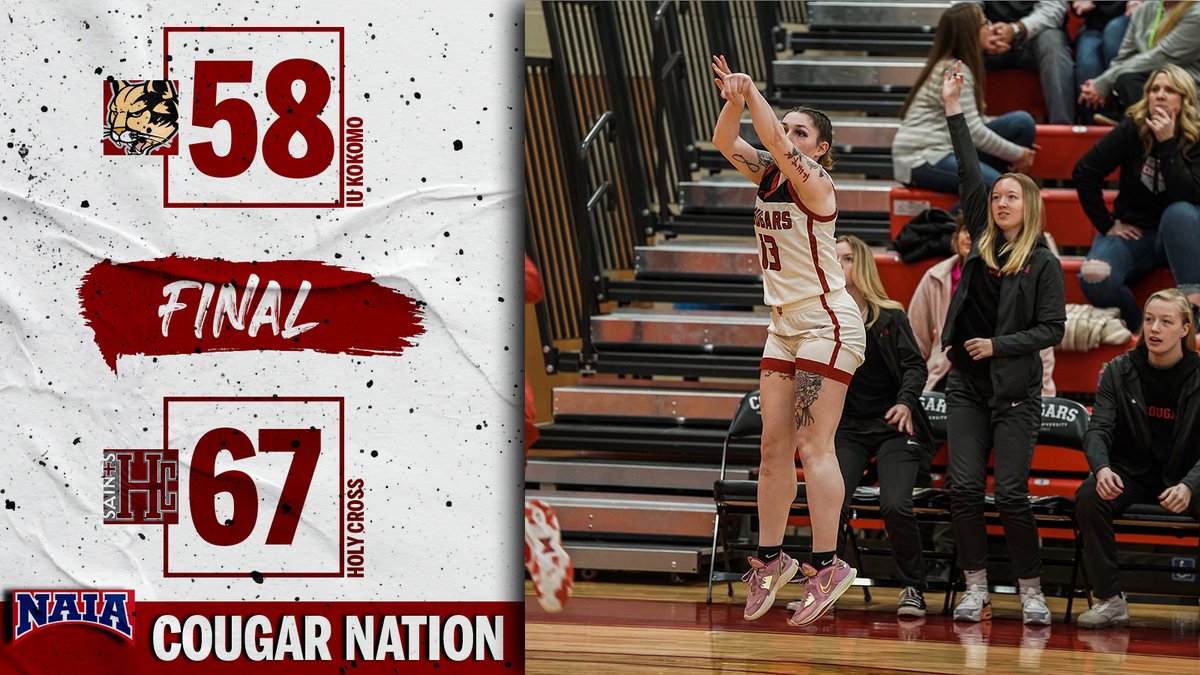 IUKWBB's tweet image. Cougars fall to Holy Cross.

Anya Friend had a game-high 20 points.

#RollCougs