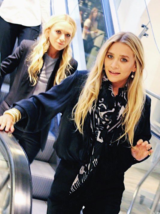 Mary-Kate and Ashley Olsen out and about in Norway, 2013.