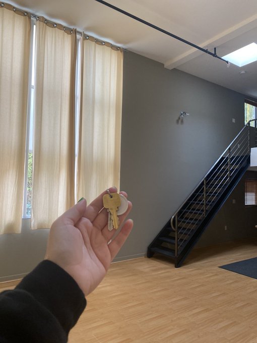 So excited for this next chapter in this lovely loft!  I&rsquo;m also so stressed, moving is a bitch! https://t