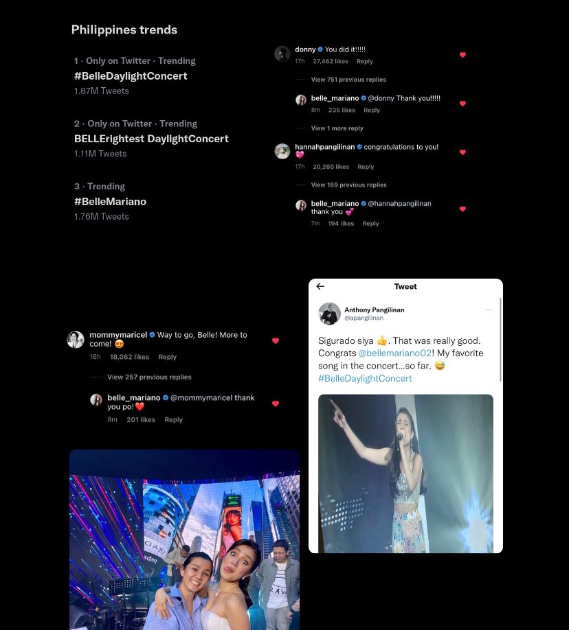 ughbelinda's tweet photo. Starting with January! #BelleDaylightConcert
January was the month wherein everyone was just so proud of her; her concert was shown online. The genuine support from everyone especially Donny and the rest of Team Pangilinan. Huhu.
#DonBelle
#DonnyPangilinan #BelleMariano https://t.co/BuuRoCywiT