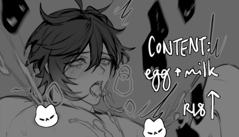 laichirou's tweet photo. Happy Birthday Zhongli! 🔶🎉
Did you know that it's traditional to eat two eggs on your birthday? 
#zhongli #鍾離生誕祭2022 #tartali (implied)
https://t.co/vG2ZGnW4d5 https://t.co/muwYWjHjyE