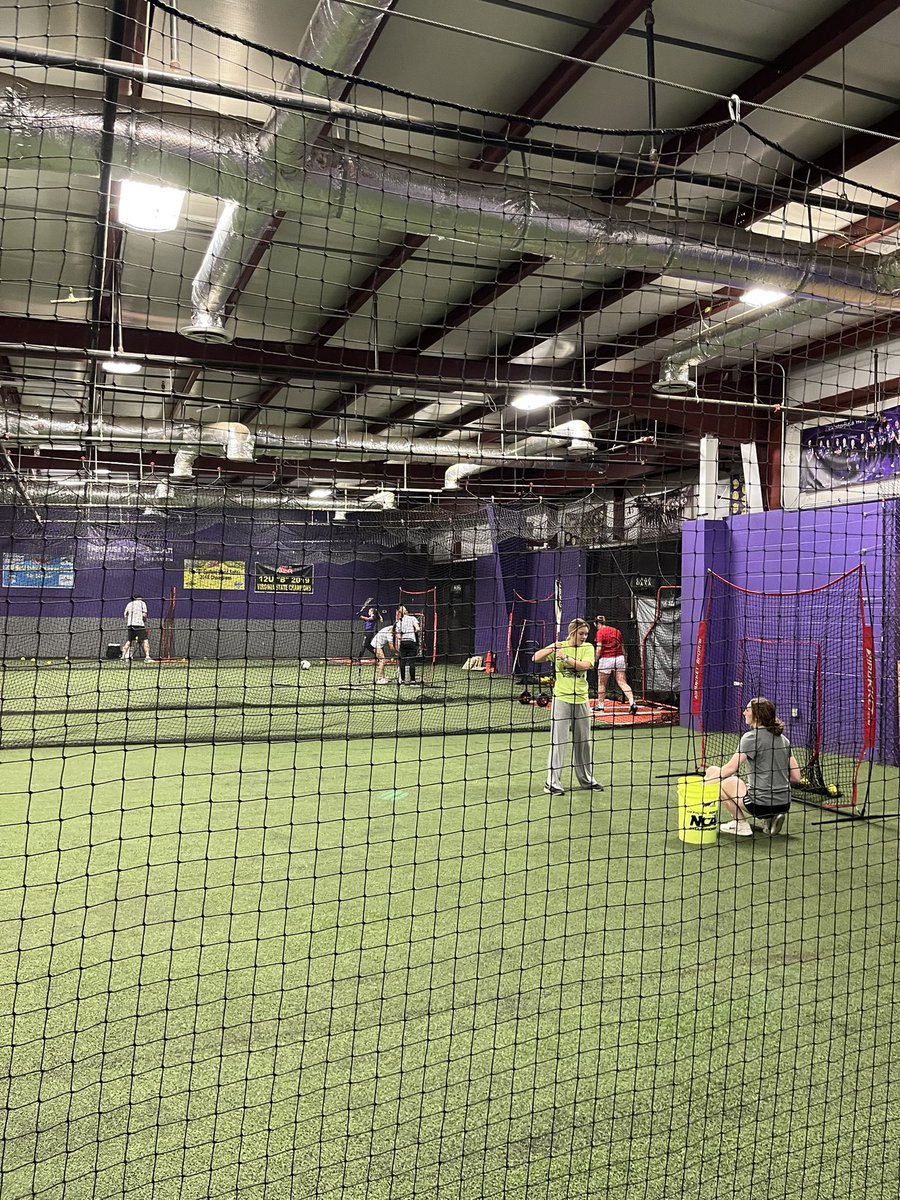 Havok_2024's tweet photo. Glad to have the Havok 2024 ladies back at it. Indoor facility looking good with turf!! https://t.co/oZ9HcBGKjt