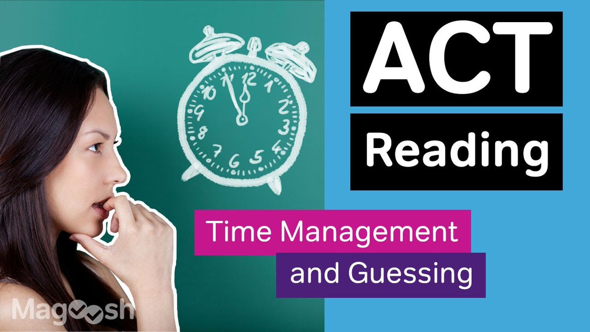 Many students struggle to balance the tradeoff between reading thoroughly and completing all the questions within the allotted time--but don't worry! With this pacing hack, we'll show you the best way to maximize your #ACT reading score.
bit.ly/3dGSH0g