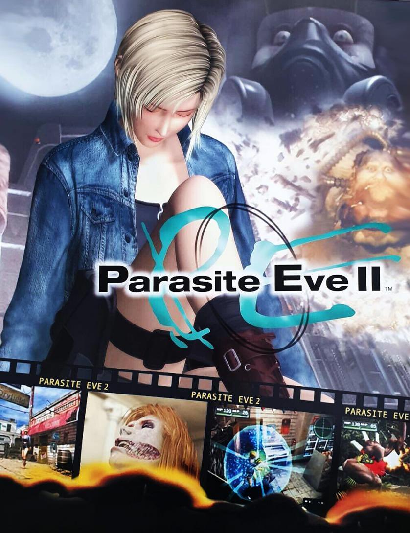 Rino on X: #ParasiteEve II promo poster🚀 ✓Parasite Eve (Novel, 1995) ✓Parasite  Eve (Movie, 1997) ✓Parasite Eve (Game, 1998) ✓Parasite Eve II (Game, 1999)  ✓The 3rd Birthday (Spin-Off, 2010) Who else wants