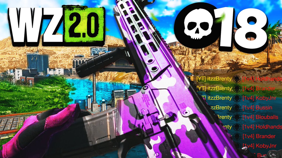 JustBrenty_'s tweet photo. AM I CHEATING ON WARZONE 2…🤯 18 KILLS!! https://t.co/YI9tbYlz5b via @YouTube @ModernWarzone https://t.co/WuIJnuzM0V
