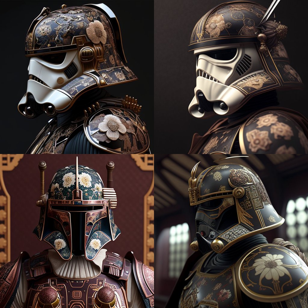Kroner2190's tweet photo. #midjourneyAi #midjourneyart #midjourneyV4 #StormtrooperAIart #Stormtrooper #StarWarsAI #StarWars #SpherePorn #SamuraiStormtrooper https://t.co/eoUlwLend0
